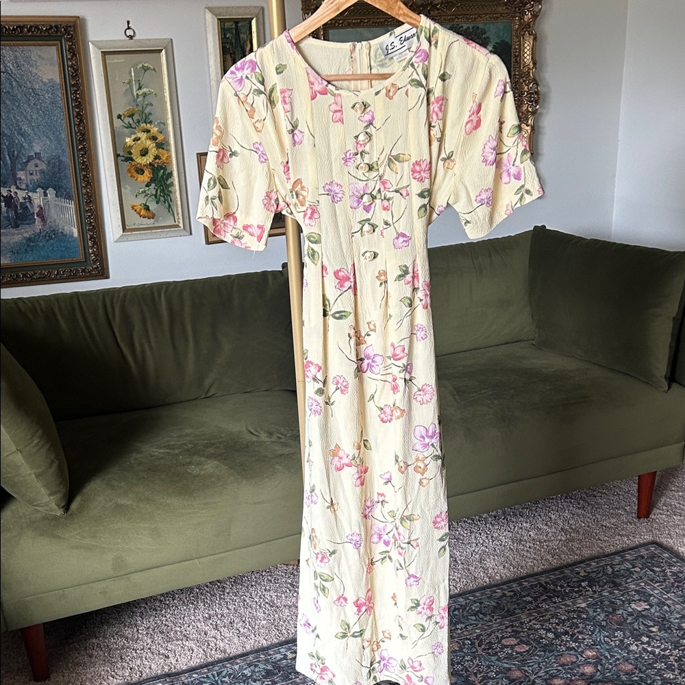 Vintage Floral Maxi